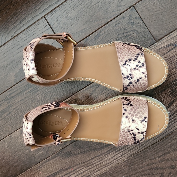 See by Chloé espadrilles Wedges - Picture 1 of 8